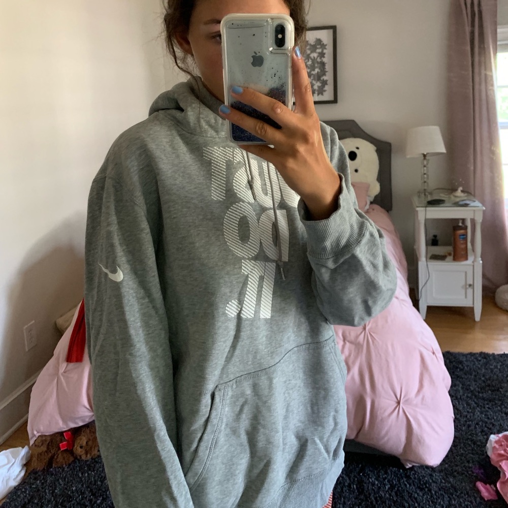 Grey Nike Hoodie